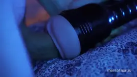Cumming in a fleshlight