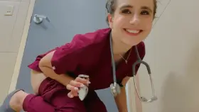 I bet none of my patients would ever suspect Im plugged