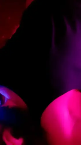 Aesthetic lights and your POV after we're just done making out