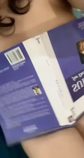 Books in front and all I can think about it some good hard dick 😈🤤 [F]