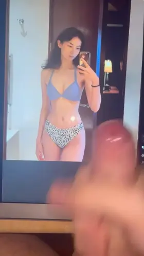 All of you cumming on her made me need to do it 😍😍😍