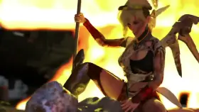 Mercy snu snu revival technique (OCBoon)