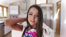 Lily takes a huge one