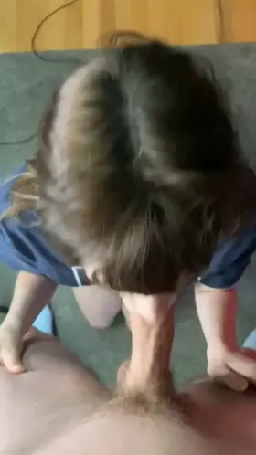 I got my face coated in his cum🤤(19f OC)