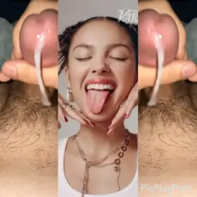 You will worship the cock. You won’t even look at her. Just focus on the cock shooting thick loads