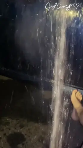 This car kept parking in my space so I gave them a (f)ree car wash