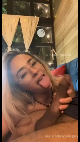 Would you accept the facetime call from me while sucking a bbc?