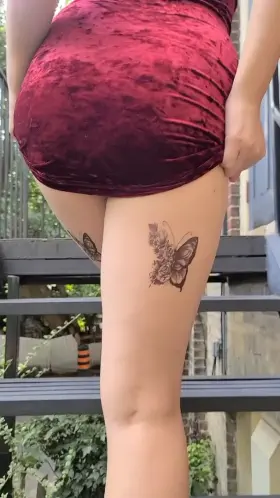 If we ever fight I want you to smack this ass until it's red