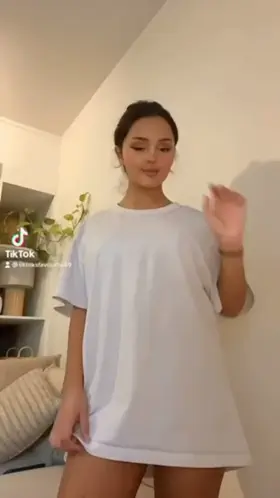busty nsfw tiktok in a cute dress (oc)