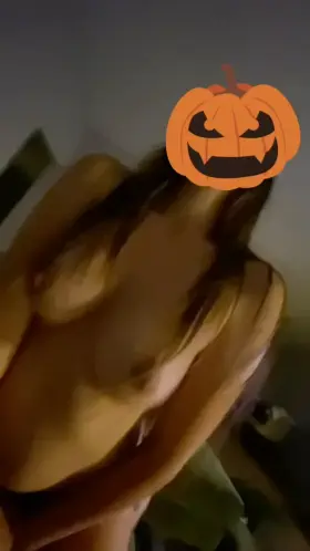 With the boyfriend while husband is out with friends.