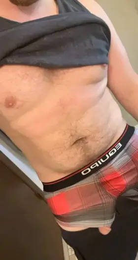 My cock always finds it’s way out whenever I wear these