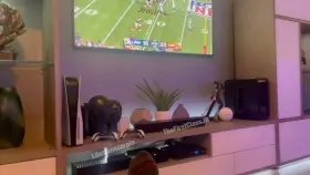 My cuck wanted to the watch the super bowl, I just had one condition 😈😋