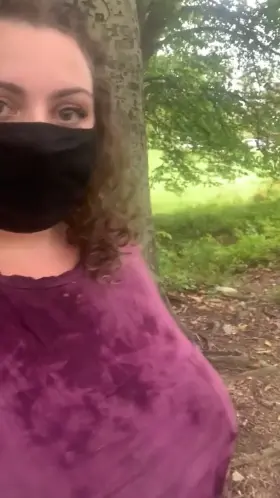 i keep the hiking trails clean, my mind stays dirty though [f]