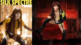 Silk Spectre Slideshow with BARE ASS finish (Soccer Mom Mistress) [Watchmen]