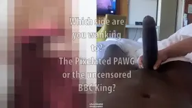 Whiteboys don't watch porn to see women... they just wank to see BIG BLACK COCKS.