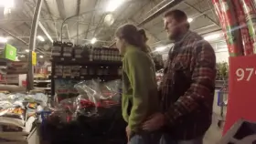 Risky Sex In Walmart Behind A Shelf [0:00]