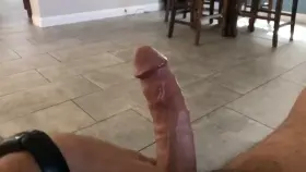 On your knees and gag on it.