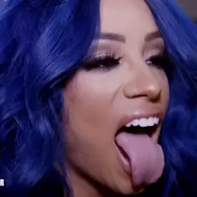 Sasha stick out that tongue and get ready for this load 💦💦💦💦