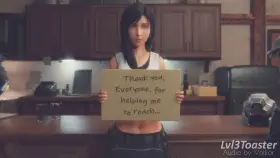 Tifa Lockhart taking her Skirt off [Final Fantasy VII] (lvl3toaster)