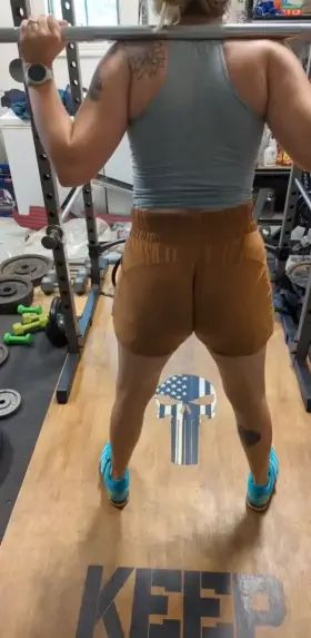 Felt good to get under the bar again!