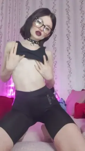 heard you wanted a goth fuckdoll for xmas