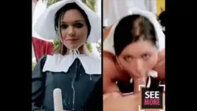 Cute Amish Girl Turns Into Cum-Hungry Slut
