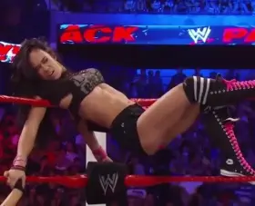 AJ Lee sure was a tight, fuckable little bitch.