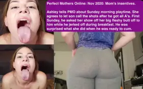 The interview you've all been waiting for. Ashley sit down with Perfect Mothers to us how well her son's college grades are after a couple of weeks.