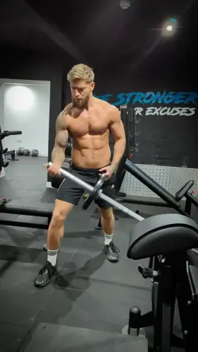 I want you to rub my muscles after this