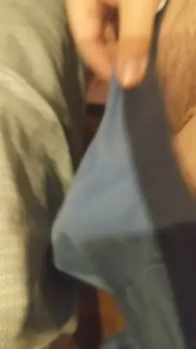 The cold makes him shy. 19m DM's open