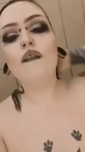 Taking a shower. Wanna come in?