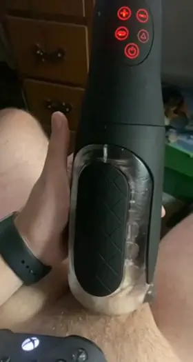 Had to stop my game cuz my bj simulator made me cum so hard