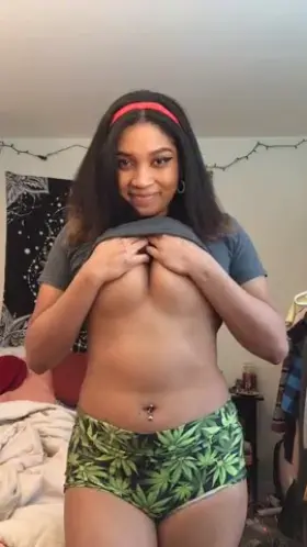 did you notice my weed shorts?