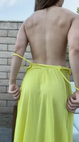 My back is as tight as my pussy