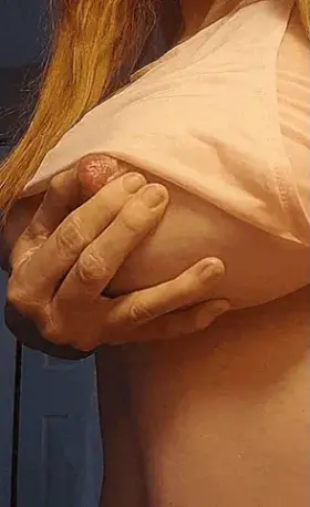 Fantasizing about breastfeeding my secret crush. 🥵😛