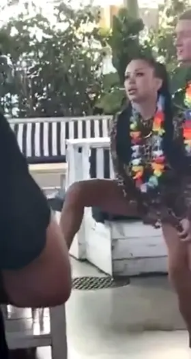 Impulsive female gooner masturbating in front of everyone. Watch her, she needs it.