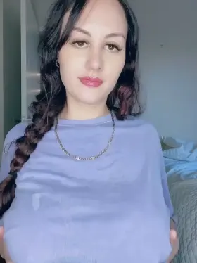 Big Tits MILF Natural Tits Porn GIF by alizaj