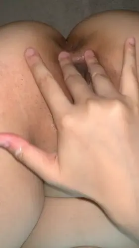 Kind of wish I was fully covered in cum, head to toe all nice and white looking like the dirty cumslut I am