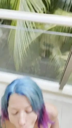 His vaca include blowjobs on the balcony 🥰 [f][m]