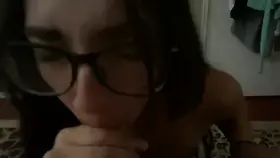 madison wilde makes him cum on her face