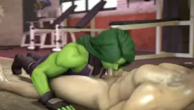 She-Hulk's BJ Workout [ResearchPurposesAcnt] (Marvel)