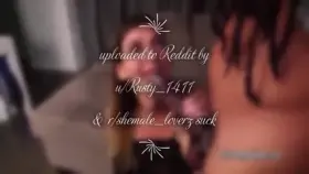 Watch Her Legs Shiver As He Try's To Push His Monster Cock Into Her