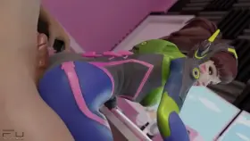 Nano D.va Buttjob (FuSFM) [Overwatch]