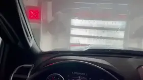 My cock out at the busy holiday car wash
