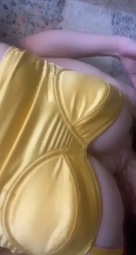 This outfit makes for easy access up top AND down bottom