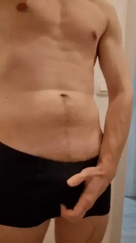 Taking my cock out for you to enjoy! 😘