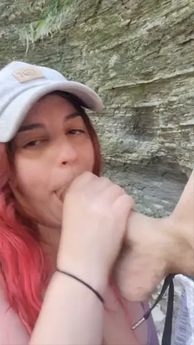 shot my load directly down her throat , she never wastes a drop