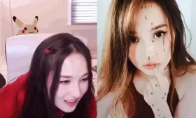 TinaKitten Reaction CUM on her Face💦💦