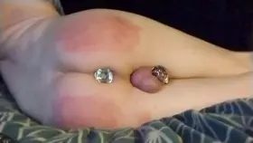 Earned myself a beating for having an orgasm, good girls don't cum!