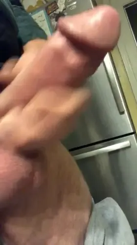 Showing off my fat monster cock 😈🍆